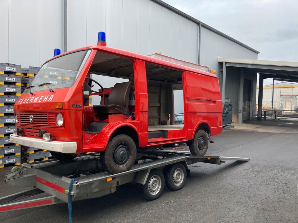 Vw lt 1 ex Feuerwehr Camper in Marpingen