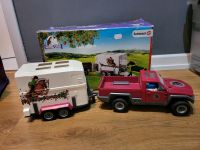 Schleich Jeep mit Pferdeanhänger Hamburg-Nord - Hamburg Langenhorn Vorschau