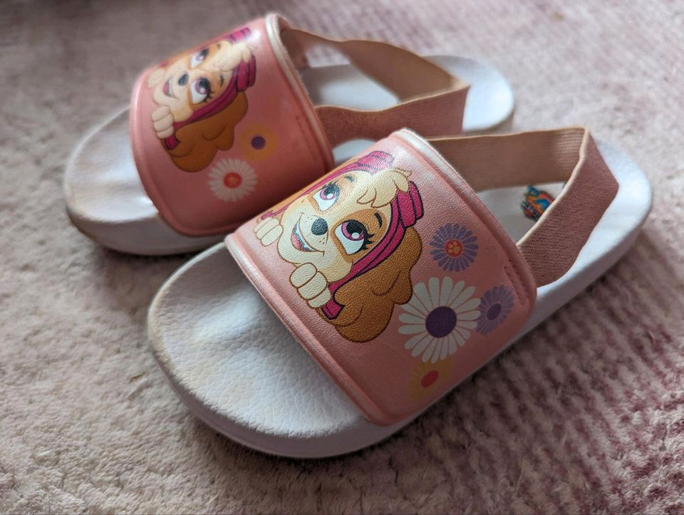 Badelatschen, Slipper, Badeschuhe, Paw Patrol, Sky, Größe 27 in Berlin