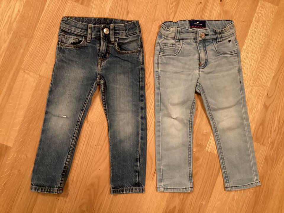 Drei Jeans von Tom Taylor & H&M Gr. 92 in Eningen