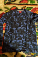 Nike Tech Fleece Camo Crew Sweater Blue M Stuttgart - Bad Cannstatt Vorschau