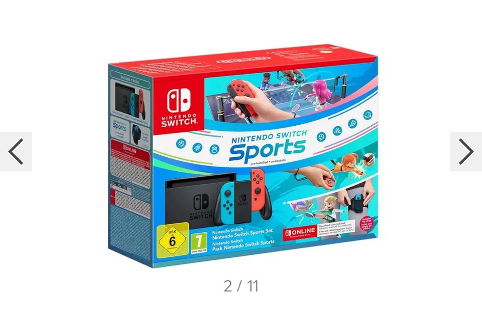 Nintendo Switch - Sport Set inkl. Zubehör & weitere Spiele in Mainz