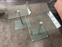 Zwei moderne Tische, Nachttische im Glasdesign Brandenburg - Caputh Vorschau