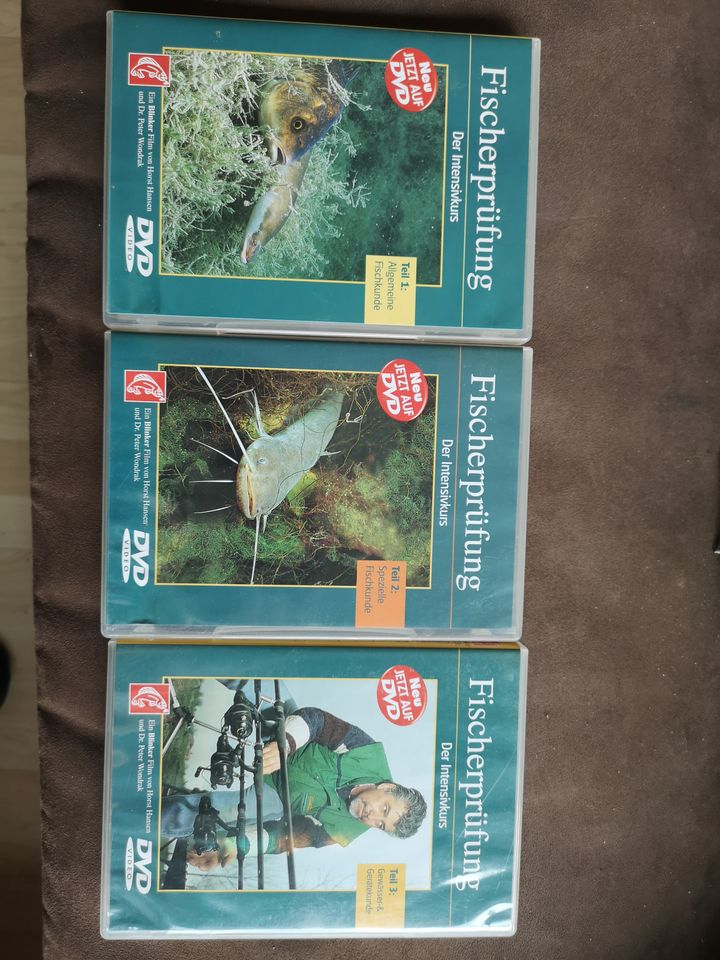 Fischerprüfung DVD Set, Der Intensivkurs, Fischen, Angeln in Pocking