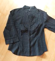 Bluse schwarz/weiß, Gr. 42, H&M Baden-Württemberg - Nehren Vorschau