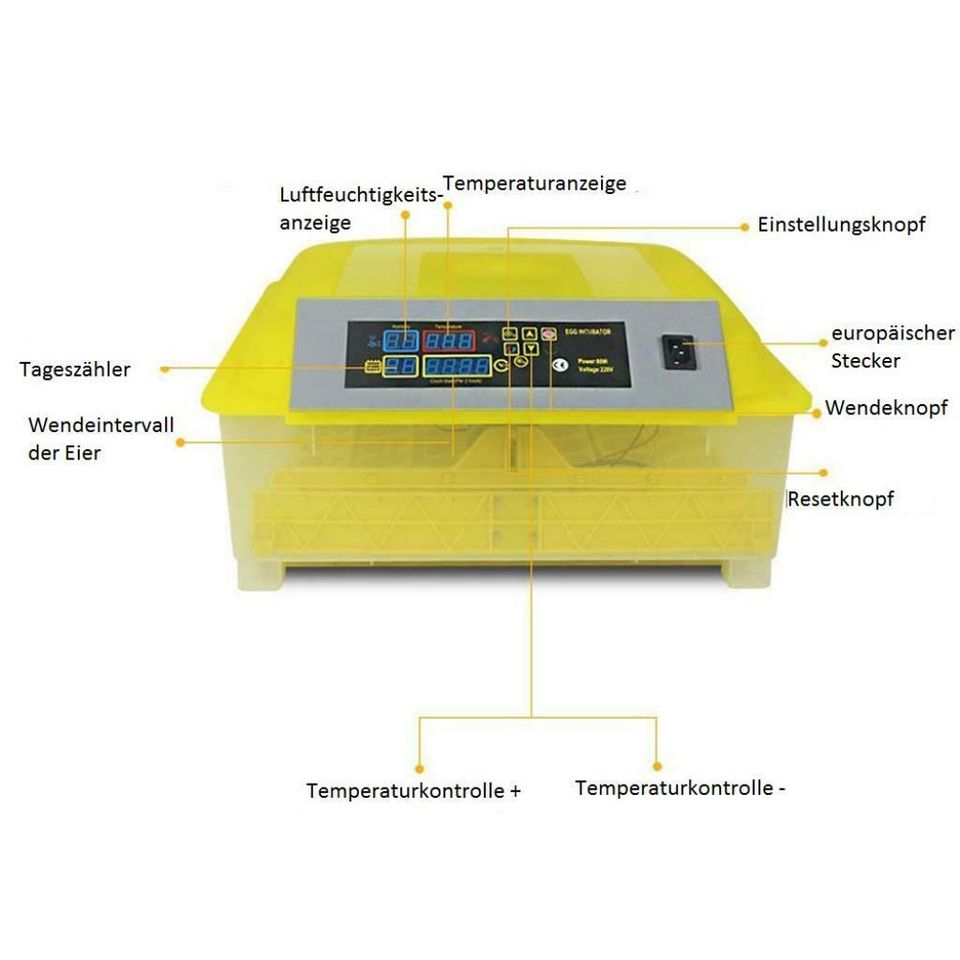 Motorbrüter HT-96, Brutmaschine,Incubator,Bruteier,Brutapparat in Unterneukirchen