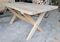 Holz  - Tisch Echt Eiche neu Niedersachsen - Bad Bederkesa Vorschau