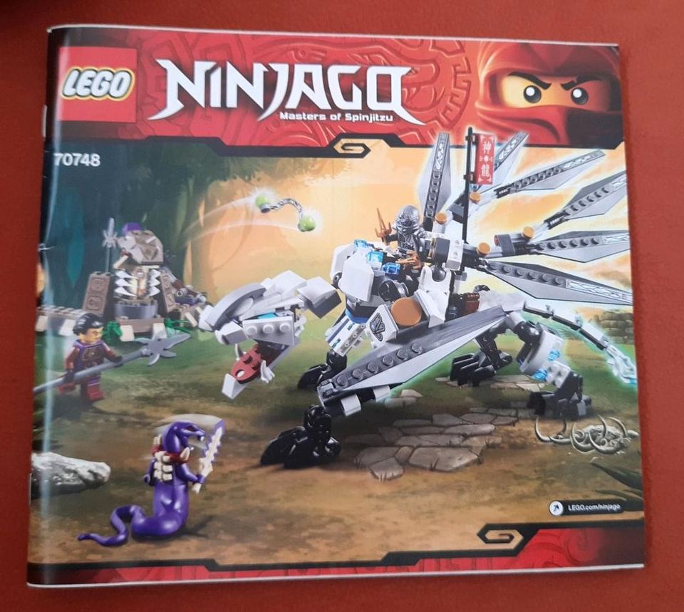 Lego Ninjago 70748 komplett mit Anleitung und Karton in Langenzenn