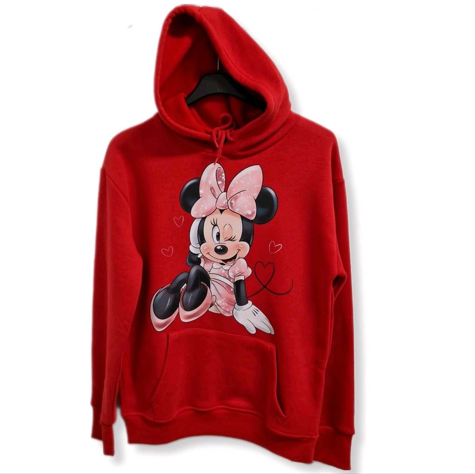 Minnie Mouse Kapuzen Pullover Größe 36-38 in Grefrath