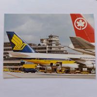3 Postkarten Flugzeuge Flughafen Frankfurt/Main 1977 Bayern - Bodenwöhr Vorschau