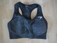 Top, Sporttop, Sport BH, Gymshark, grau, XS Bayern - Bergrheinfeld Vorschau