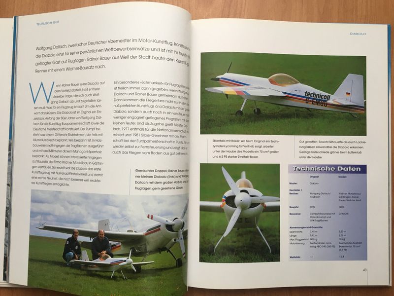 Die schönsten Modellflugzeuge; ISBN 361301968X; Jürgen Gaßebner in Hohenwarsleben