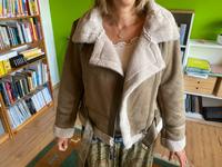 Viktoria Lederjacke Damen Motorrad Stil Lederoptik neu braun Gr L Nordrhein-Westfalen - Extertal Vorschau