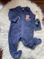 Winnie puh fleece Overall blau 74 baby Winter Herbst Bielefeld - Dornberg Vorschau