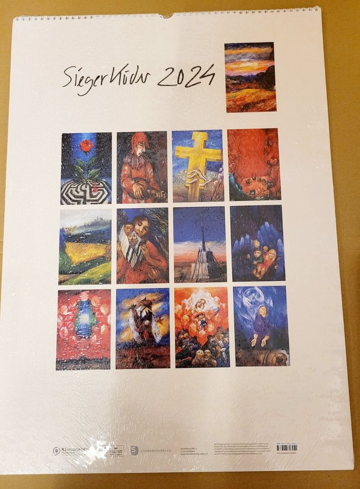 Sieger Köder Kalender 2024 Wandkalender in Fellbach