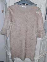 Strickkleid Herbst 38/40 Leder M Creme Stiefelkleid Neu Bayern - Bad Tölz Vorschau