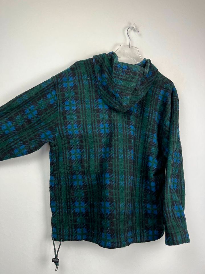 Vintage Fleece Half-Zip Pullover - Retro Sweater - 90s - Gr. M-L in Neuenhaus