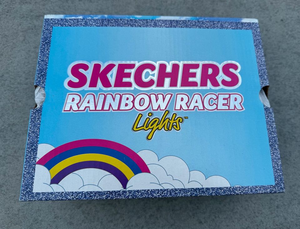 Skechers Größe 28 Rainbow Racer Lights Blinkies Mädchen Sneaker in Berlin