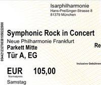 3 x Ticket Symphonic Rock in Concert in München PK1 am 13.07.24 Bayern - Meitingen Vorschau