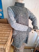 Rollkragenpullover Gr.L Quiz Pullover grau dunkelgrau Sachsen - Dippoldiswalde Vorschau