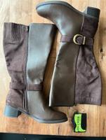 Wildleder Stiefel Größe 37 mit extra Weiter Weide Baden-Württemberg - Ludwigsburg Vorschau