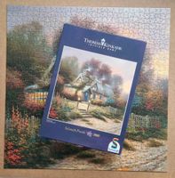 1000 Teile Puzzle Thomas Kinkade Teacup Cottage Am Wegrand Nordrhein-Westfalen - Kirchlengern Vorschau