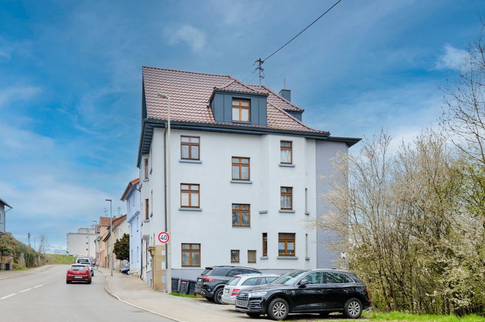 61.620,00 EUR Kaltmiete p.a. – Voll vermietetes Mehrfamilienhaus mit ca. 7% Rendite in Backnang