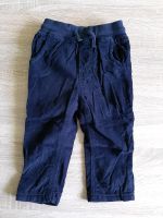 Thermohose Cordhose gefüttert Topomini schwarz Gr. 86 neuwertig Brandenburg - Paulinenaue Vorschau