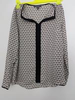 Bluse gemustert beige schwarz Hessen - Reichelsheim (Wetterau) Vorschau