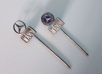 Mercedes Anstecknadel 50 Jahre IAA + SL + Lorinser / verschiedene Frankfurt am Main - Praunheim Vorschau