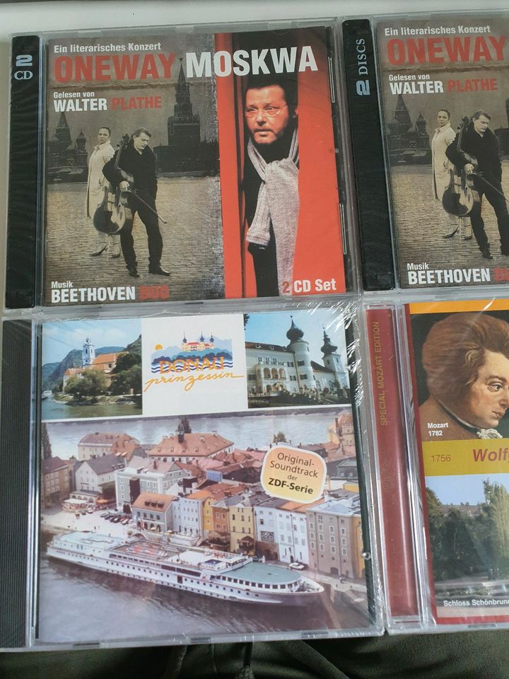 CDs oneway Moskwa Mozart Beethoven die Donauprinzessin in Neustadt in Holstein