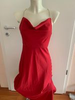 Shein Satinkleid Kleid Satin Träger Schmuckstein rubin rot 36 NEU Düsseldorf - Eller Vorschau