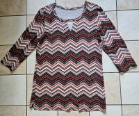 Damen Bluse Longbluse Tunika Blusenshirt 3/4 Ärmel - rot - Gr.M Brandenburg - Großräschen Vorschau