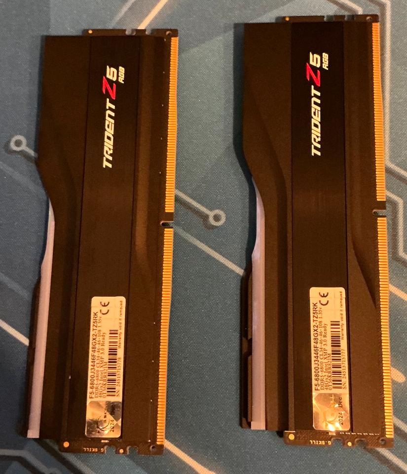G.Skill Trident Z5 RGB 2 x 48GB, 6800 MHz, DDR5-RAM, DIMM 96GB NE in Nidderau