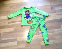 H&M Super Mario Schlafanzug Pyjama in Gr. 98 / 104 Bayern - Dingolfing Vorschau