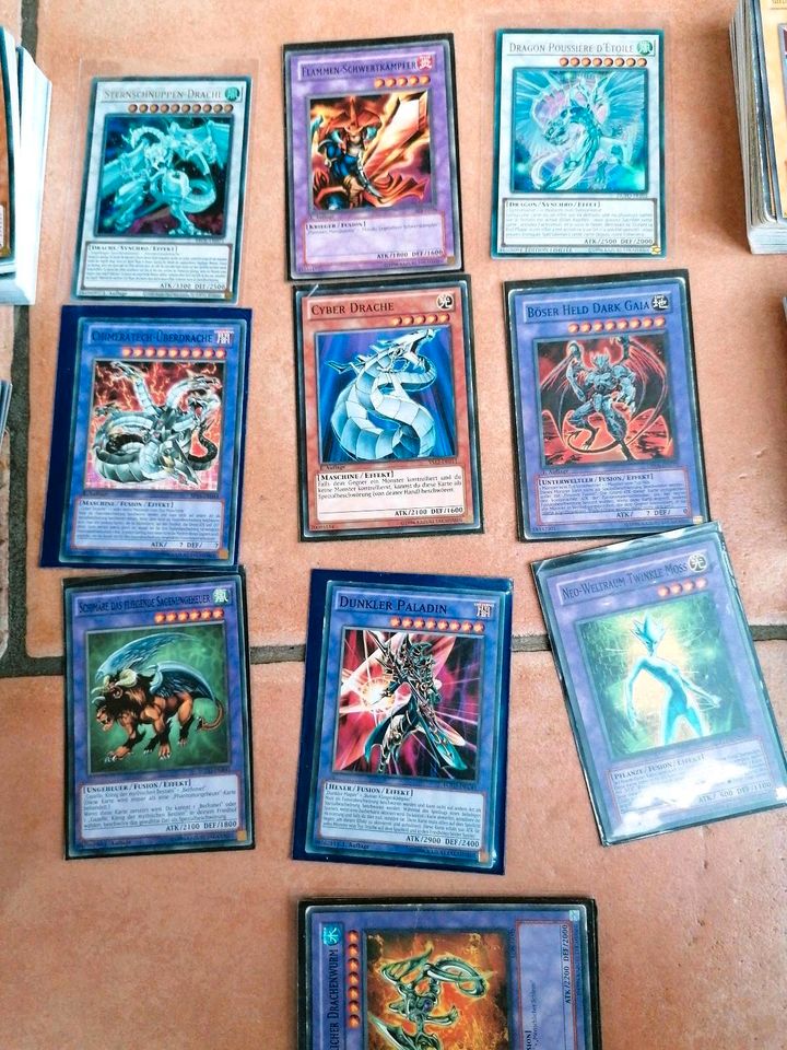 Yugioh Karten Sammlung - Viele alte Karten in Furth