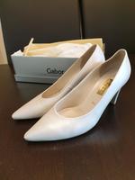 Brautschuhe Hochzeitsschuhe Gabor Pumps perlmutt off-white Sachsen - Schkeuditz Vorschau