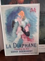 Jugendstil Plakat Sarah Bernhardt Jules cheret la diaphane Hannover - Linden-Limmer Vorschau