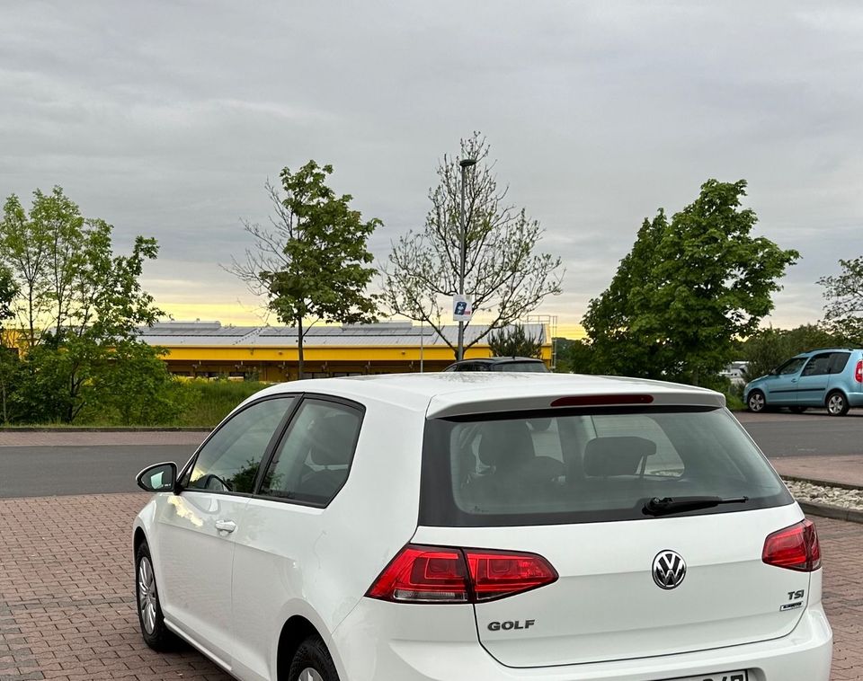 Volkswagen Golf VII - 1.2 TSI 63kW BMT - Weiss in Hungen