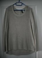 Damen Strickpullover in beige mit Reißverschluss von H&M Größe L Niedersachsen - Bassum Vorschau