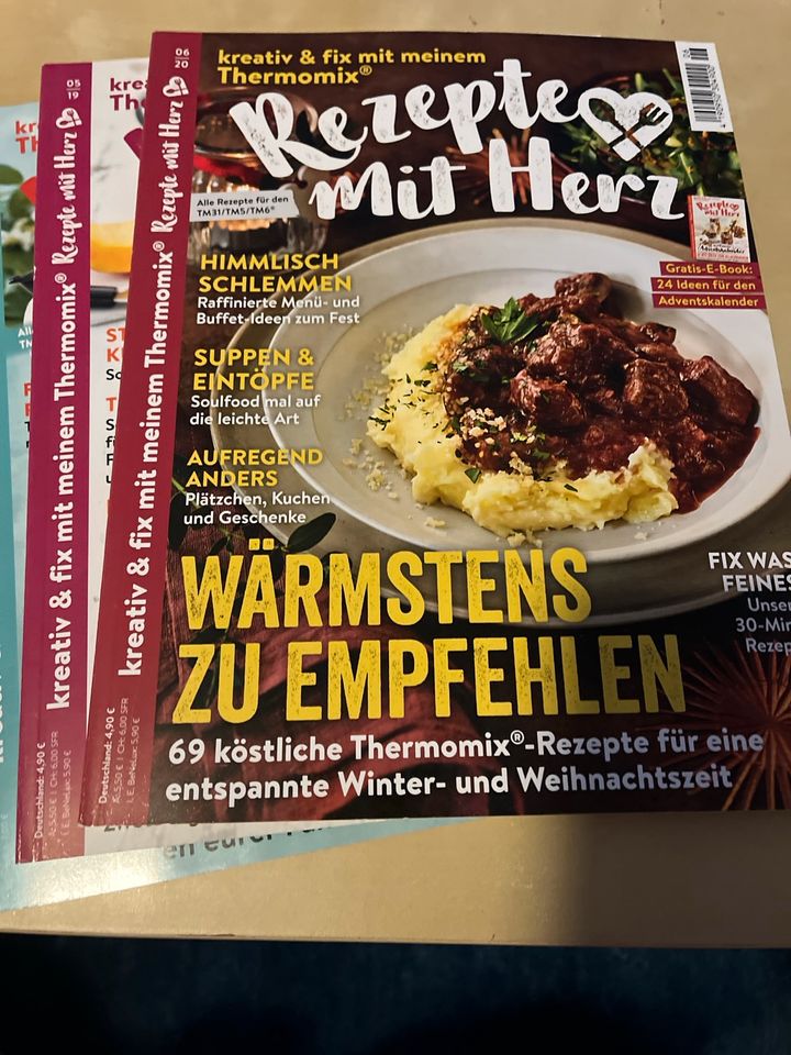 Verkaufe 6 Thermomix Rezepte mit Herz Zeitschriften je 4€ in Kandel