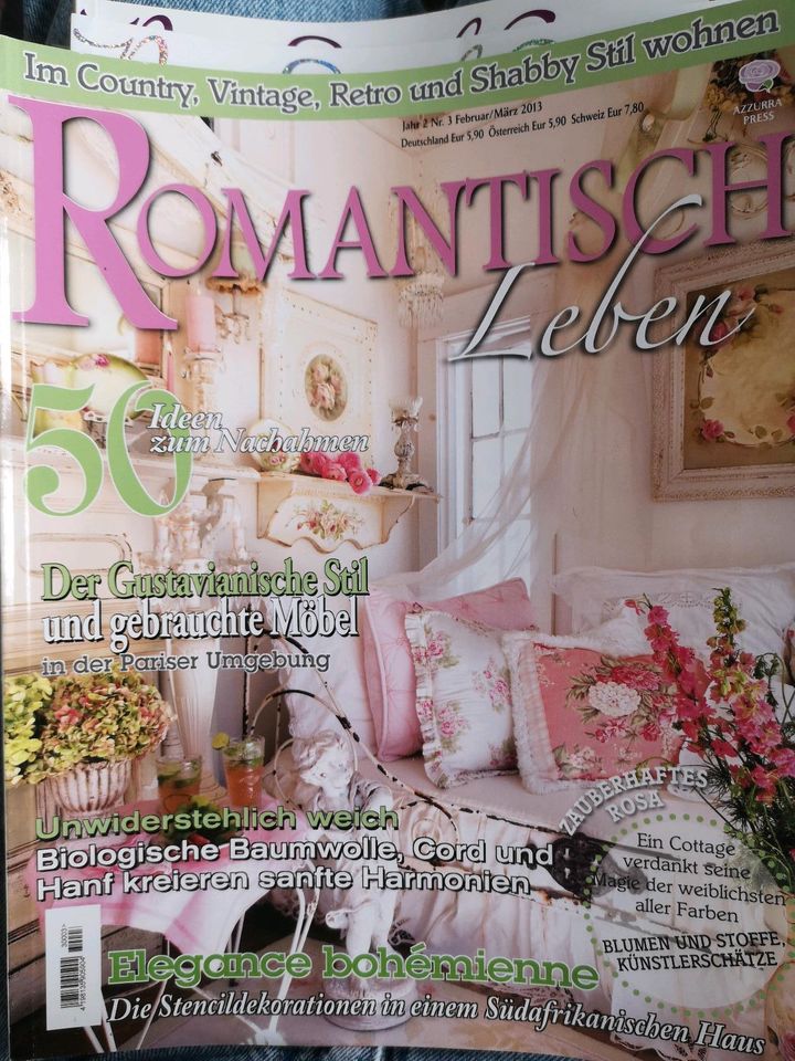 Viele verschiedene Wohnzeitschriften in Ilmenau