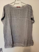 S.Oliver Bluse Shirt Gr. 44/46 XL grau Damen Köln - Nippes Vorschau