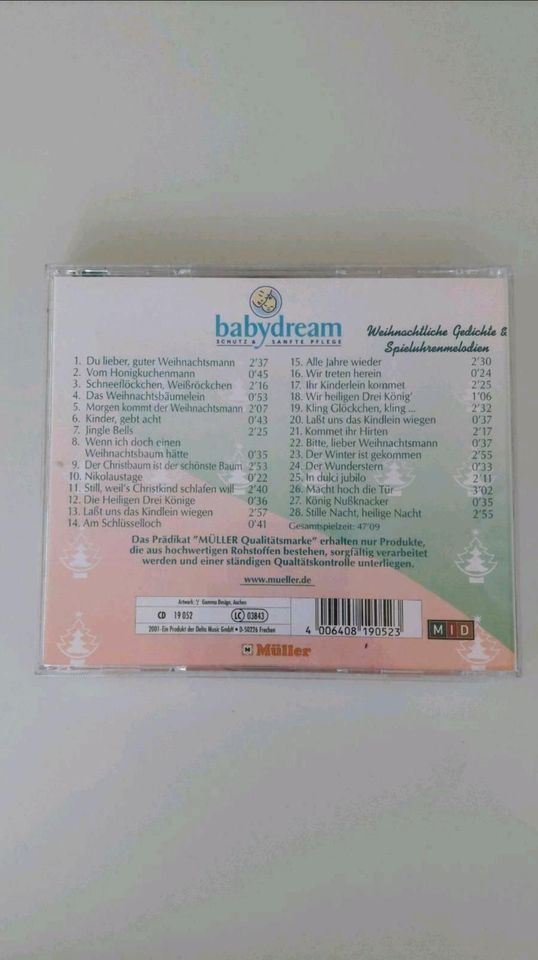 CD Baby Kinderlieder Weihnachtslieder--- Geschichten, Lieder in Laupheim