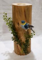 Teelicht Windlicht Holz Deko Vogel Bayern - Zachenberg Vorschau