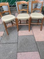 3 antike gepolsterte Stühle, schöne Holz & Stoff, Biedermeierstil Lindenthal - Köln Sülz Vorschau