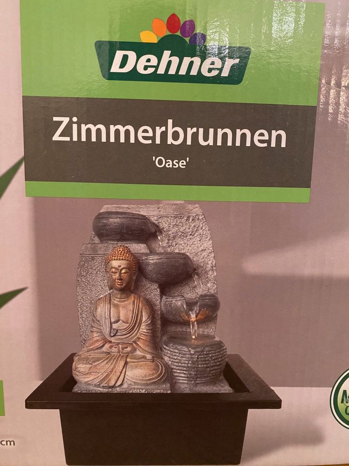 Zimmerbrunnen Oase Dehner Neu Originalverpackt Buddha in Höchstädt a.d. Donau