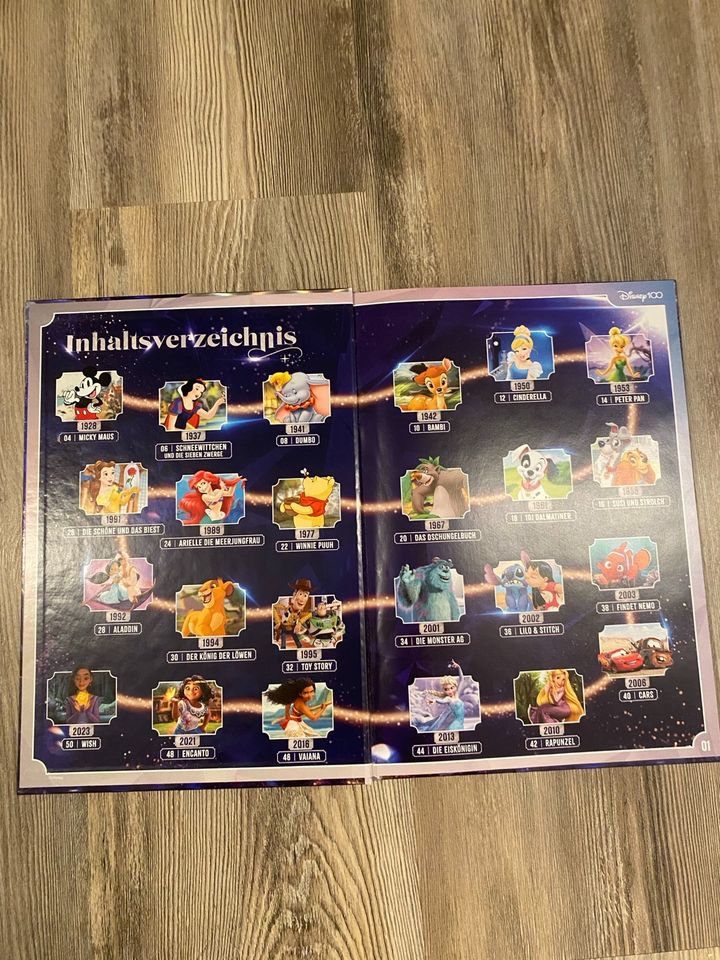 Disney Stickeralbum ( komplett) in Weitefeld