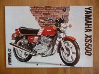 Yamaha XS 500 Original-Prospekt 80er-Jahre Rheinland-Pfalz - Grafschaft Vorschau