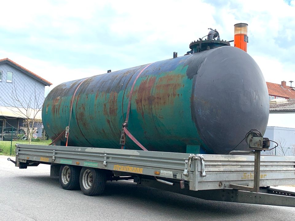 7000L WASSERTANK DIESELTANK HEIZÖLTANK DOPPELWANDIG TANKSTELLE in Hessisch Oldendorf